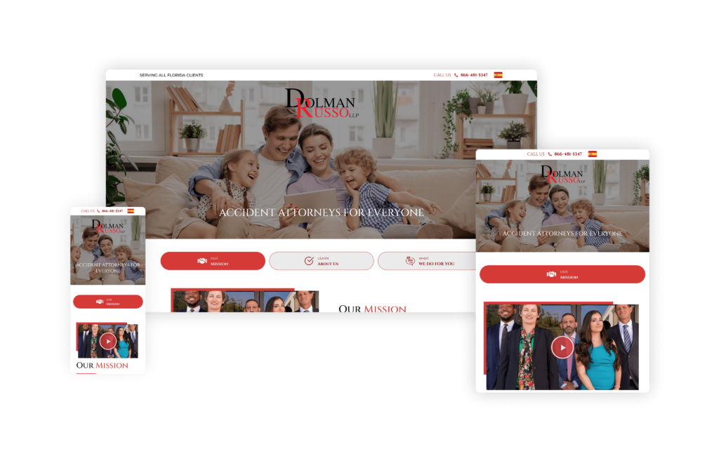 Dolman Russo LLP (dolmanrusso.com) - Designed by Site Social SEO